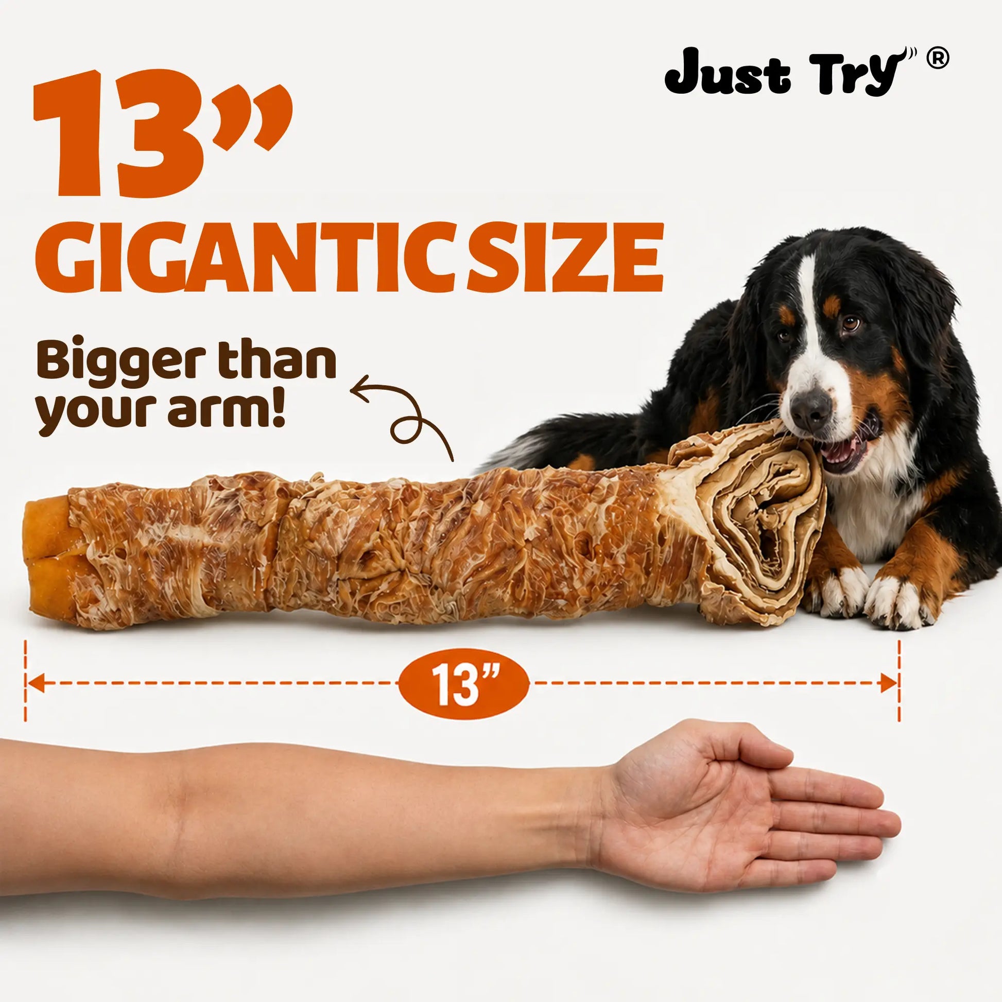 【Petlovers】Big Size Chicken Wrapped Beef Hide Dog Chew – Long Lasting Natural Treats for Aggressive Chewers (Medium & Large Dogs) | Just Try#Summervibes#Petlovers