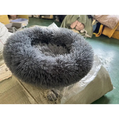 A Soft and Comfortable Cat Nest with a Large Unique Circular Design That Provides a Peaceful Sleeping Space for Cats and Small Dogs- a Universal Pet Mat for All Seasons